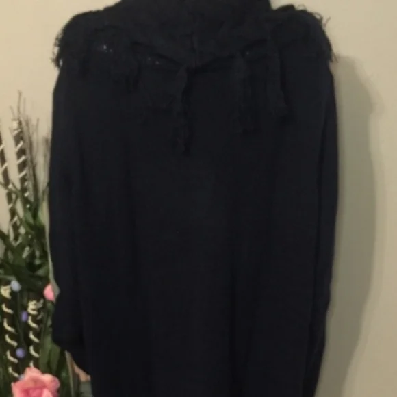 1X Sweater Dress. Cowl Neck. - Picture 4 of 6